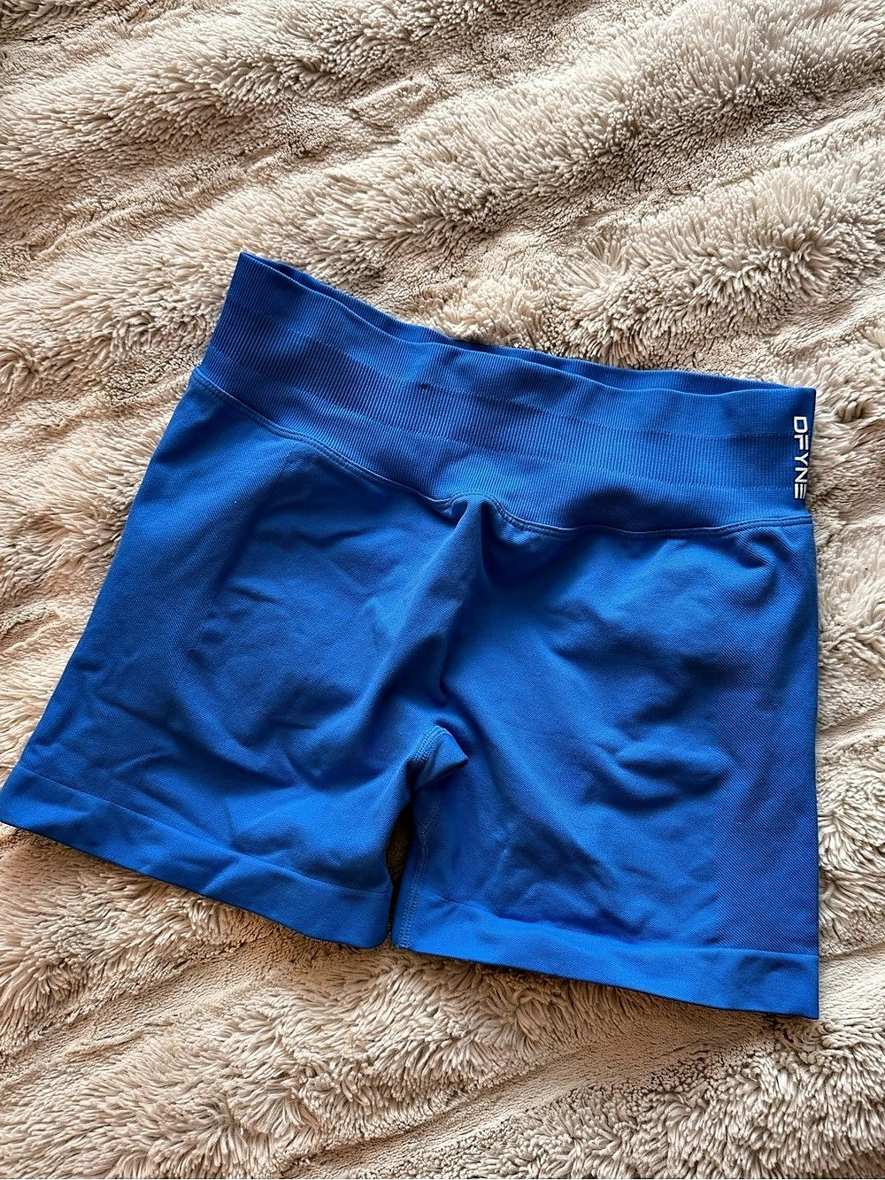 DFYNE Women's Athletic Shorts - Cobalt Size L